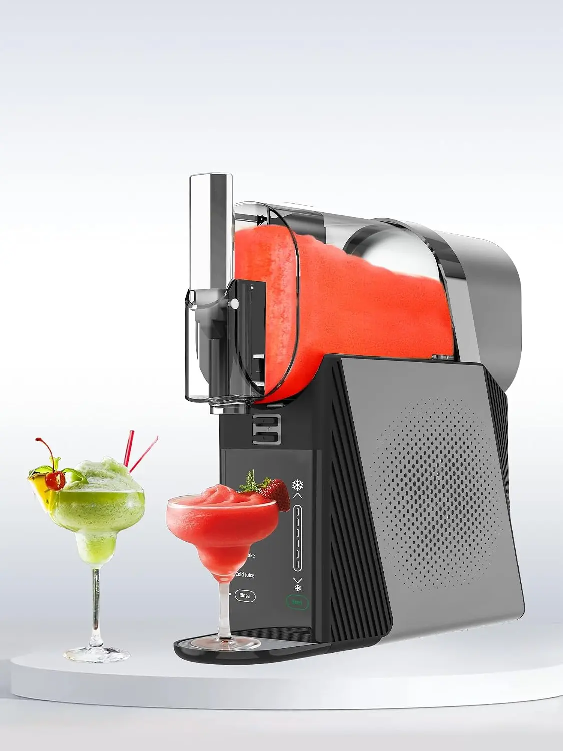 Mokero Slushy Machine for Home, 88oz large capacity, 6 Presets & Texture Control, Self Clean, No Ice Needed, Frozen Drink Maker, Fast Freezing Margarita Machine, Slushie Machine, Perfect for Frozen Margaritas, Frappes, Smoothies & Shakes
