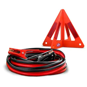 STP Emergency Roadside 3-Piece Kit with 12ft Jumper Cables STP Emergency Roadside 3-Piece Kit with 12ft Jumper Cables