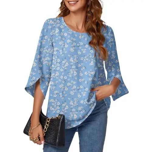 White Leaf Light Blue