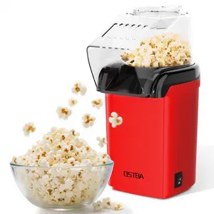 Hot Air Popcorn Maker Machine for Home, 12 Cups Oil-Free Electric Popcorn Machine, 2 Minute Fast Making Healthy Snacks,High Popping Rate,Home Snack Machine
