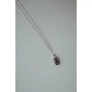 Miraculous Medal Necklace // Silver