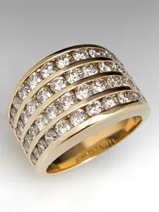 1 PC Charm Cubic Zirconia Elegant Glittering Ring For Women Engagement Rings For Wedding Engagement Anniversary Party Jewelry Valentine's Day Gift