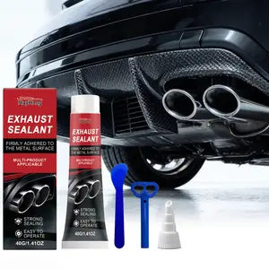 Exhaust Sealant Kit for Daily Car Exhaust Pipes, High Temperature Adhesive Filler Set, Durable Automotive Sealing Solution