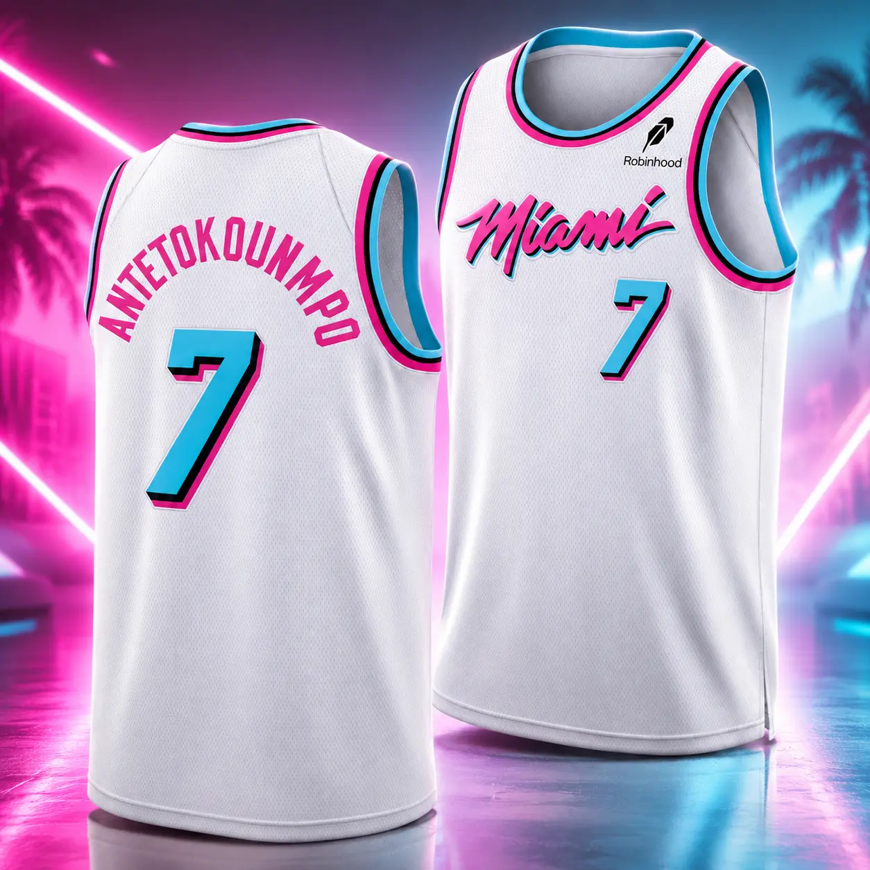 Giannis Antetokounmpo #7 Swingman Basketball Jersey Finals 2026 Full Logo Giannis Antetokounmpo #7 Swingman Basketball Jersey Finals 2026 Full Logo