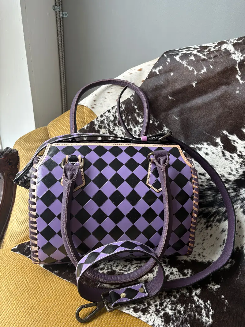 checkered western bag - TikTok Shop display picture 1