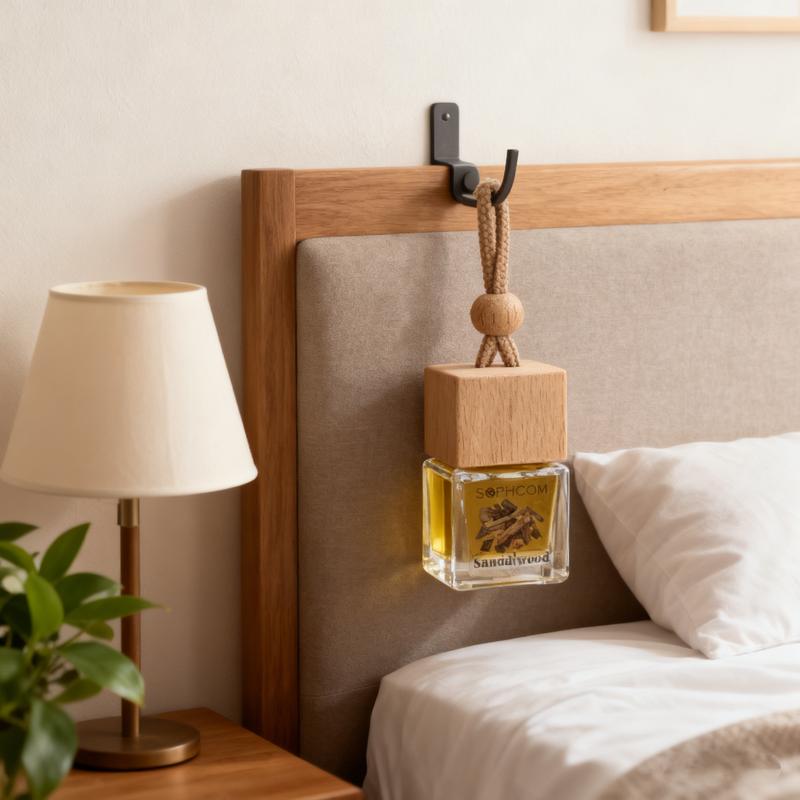 [Buy 1 Get 1 Free ] Scented Car Air Freshener – Long Lasting 60+ Days Diffuser | Natural Extract, Alcohol-Free, Safe for Babies & Moms,Christmas Gift