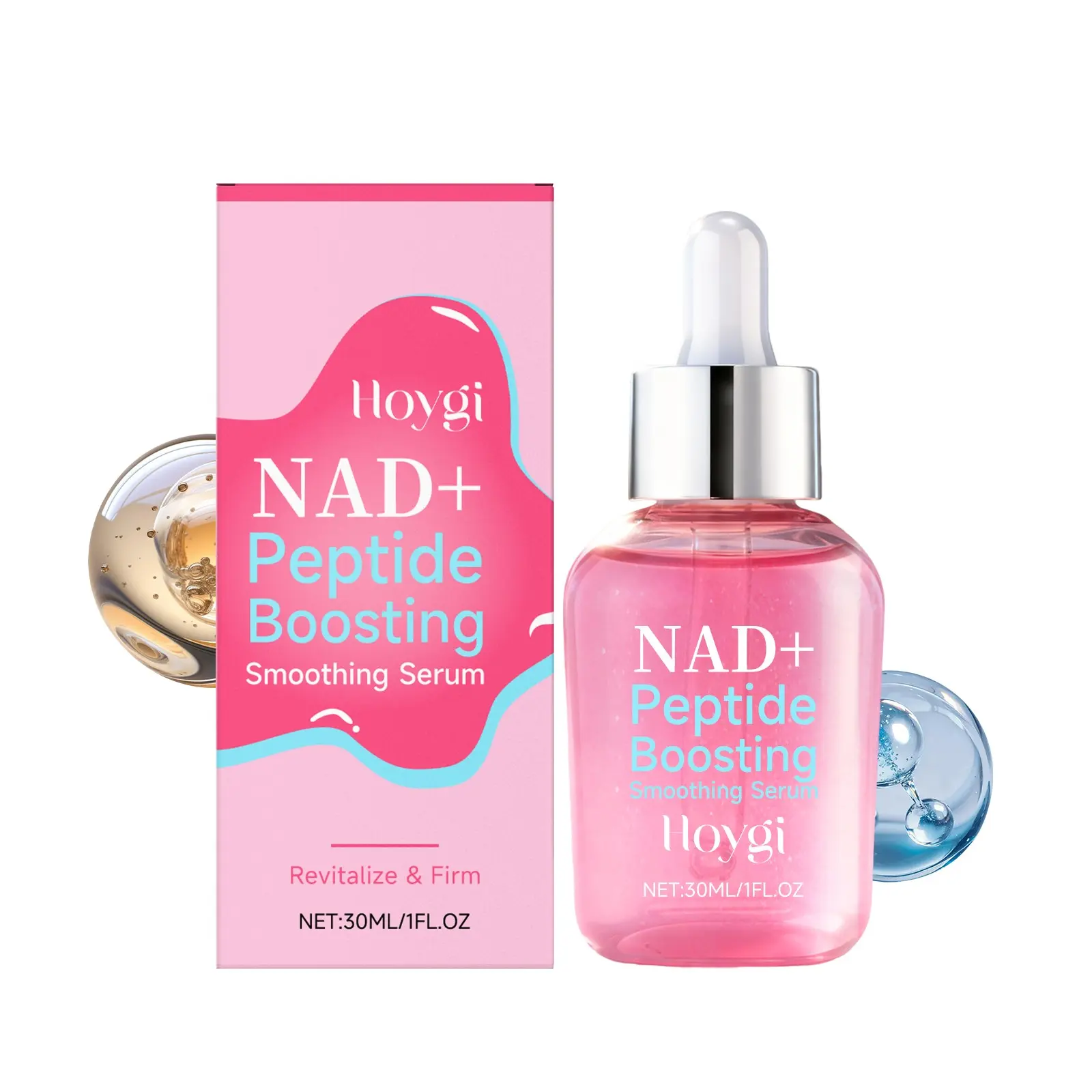 HOYGI Boosting Smoothing Serum Moisturizer Brightening And Hydrating Ceramide Hyaluronic Acid Moisturizing Hydrating Dullness Facial Serum Skin Refining Essence