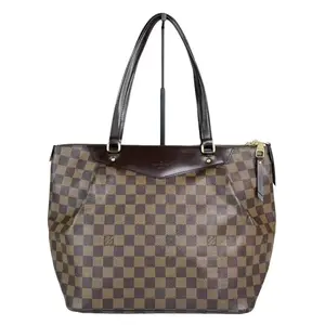 Pre-owned Louis Vuitton Leather Shoulder Bags Damier Ebene Westminster Shoulder Bag