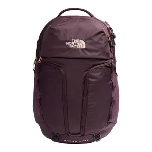 The North Face Womens Surge Luxe Backpack Travel Casual - Red The North Face Womens Surge Luxe Backpack Travel Casual - Red