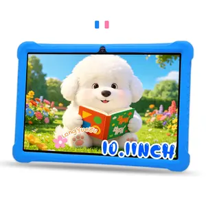10.1-Inch Kids Tablet, Anti-Drop Android, HD Dual Camera, Iwawa Learning APP, Parental Control, Lightweight Design, Educational Toy