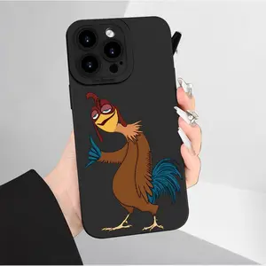 Phone Case: Rooster Pattern, Brand New -selling High-quality Frosted Mobile Phone Case, Anti-fall, Shock-proof Design, Unisex, Suitable for iPhone 17/16Suitable for a variety of iPhone models, from Iphone 17 series to Iphone 11 series, and Iphone x series