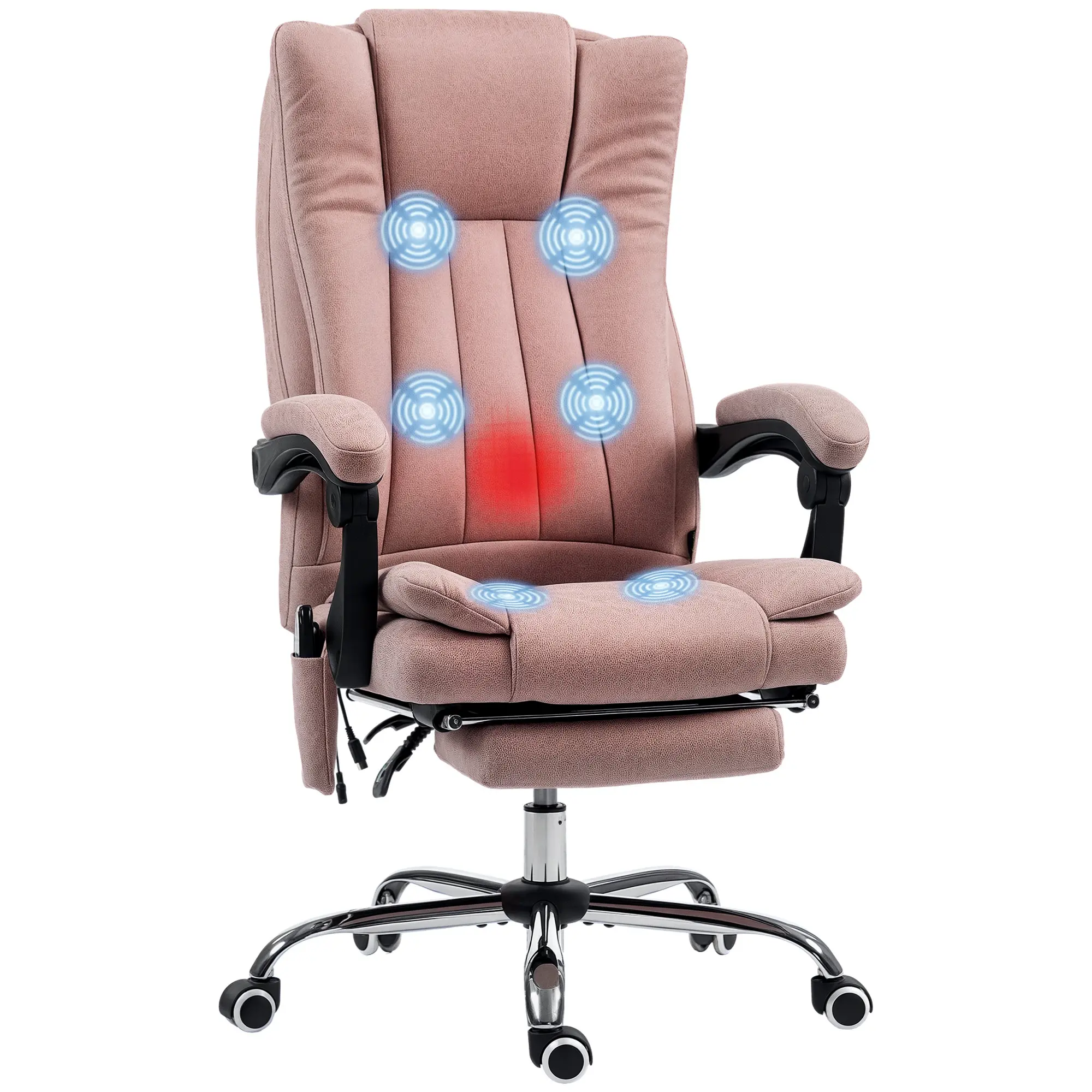 Pink, Classic Design, 135° Recline