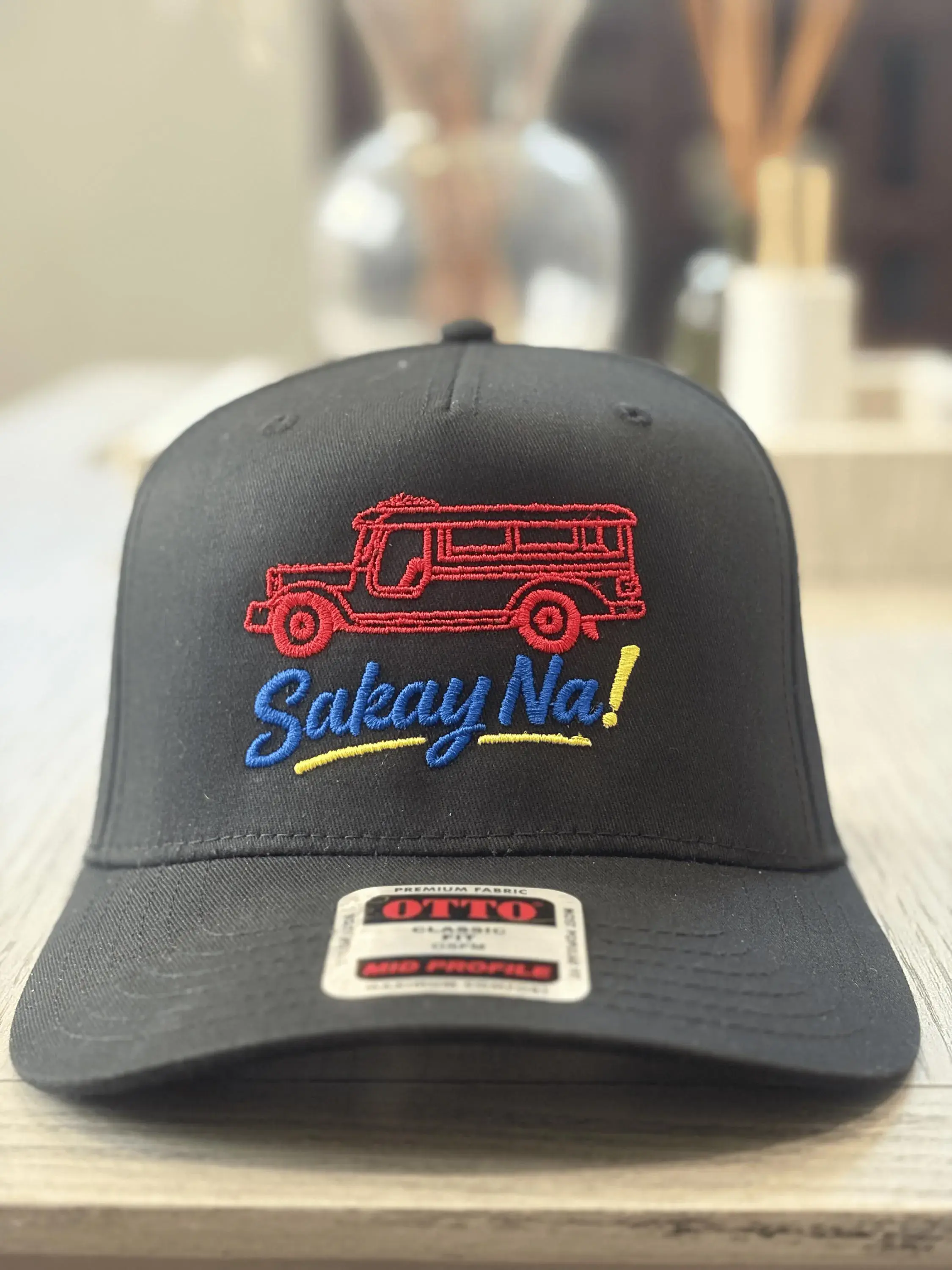 Philippines Jeepney Embroidered Snapback Cap | Manila Streetwear Filipino Culture Hat