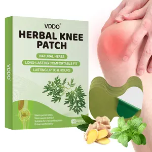 Herbal Knee Patch - Natural Herbal Adhesive Warming Plaster for Muscle Pain Relief, Knee, Back, Neck & Shoulder Discomfort, Alternative Wellness Therapy