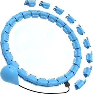 Hula Circle Hoops for Adults, 24 Detachable Links, Exercise Hoop for Women and Beginners Hula Circle Hoops for Adults, 24 Detachable Links, Exercise Hoop for Women and Beginners