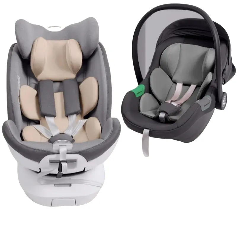 Baby Safety Split Cushion, Non-Slip, Spine Protection & Stability, Sit-Up Training Essential for Infants, Reusable All-Purpose Cover for High Chairs, Universal Fit