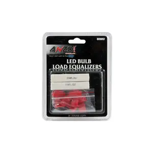 LED Light Bulb Resistor Kit, 2-Piece, 25W, 6.2 Ohm