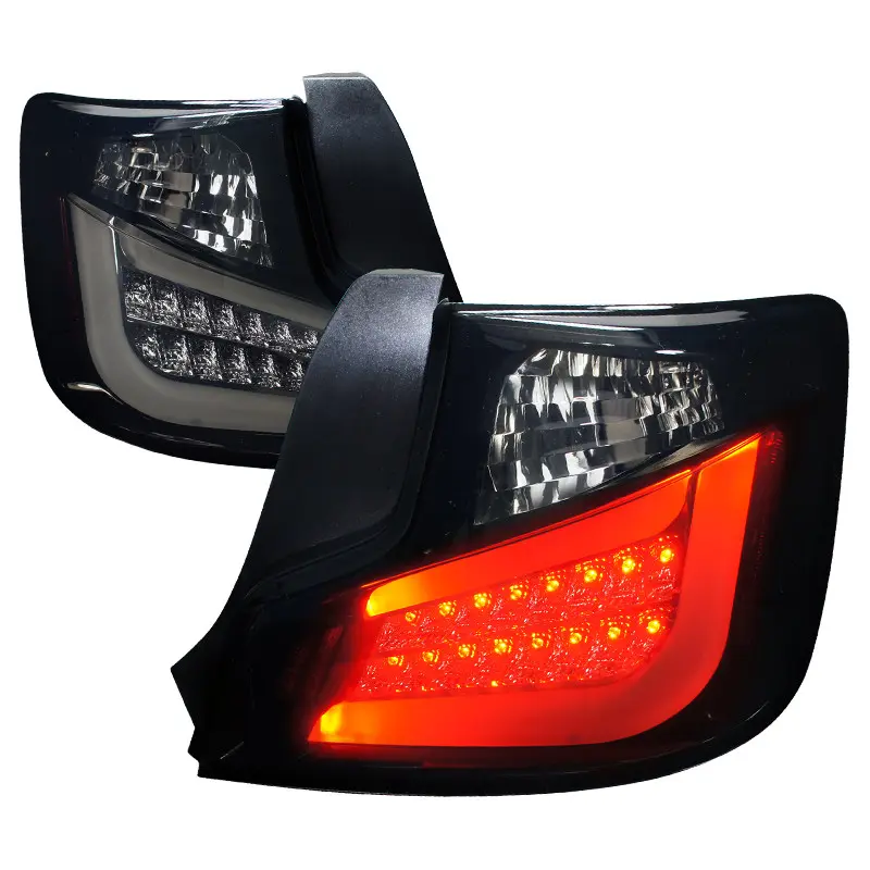 2011-2013 Scion tC LED Tail Lights (Glossy Black Housing/Smoked Lens)