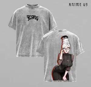 Seiko Ayase x Dandadan shirt Vintage Washed Unisex Anime Graphic T-Shirt, Double-Sided Print, Soft Cotton Streetwear, Casual Short Sleeve Top, Gift for Anime Fans, Dandadan Lover, Gift Her.