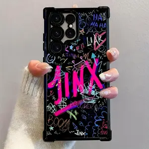 Hot A-Arcane V-VI Animation Phone Case Suitable for Samsung GalaxyS26 S25 S24 S23 S22 FE Ultra Plus Edge & iPhone17 16 15 14 13 12 11 ProProMax Plus Air 4G 5G Anti Fall Transparent Soft Back Cover