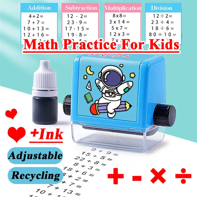 SumStamp Math Roller stamp