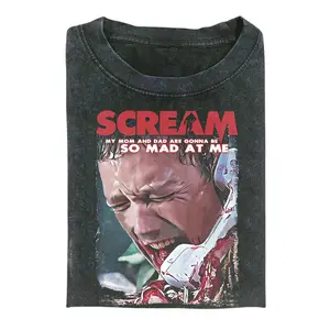 Scream Stu Macher My Mom And Dad Are Gonna Be So Mad At Me Shirt, Funny Meme Apparel Unisex