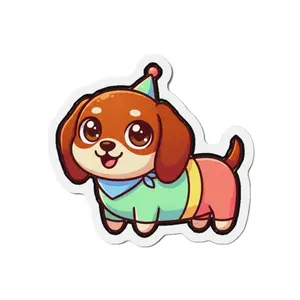 Chibi Dachshund Magnet | Tritan