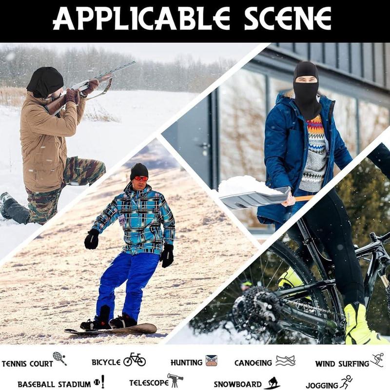 Ski Mask for Men Balaclava Face Mask Women Shiesty Masks Full Head Cover Motorcycle Head Masks for Football Sun Protection