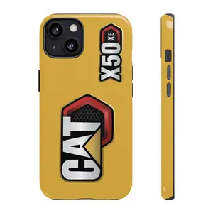 Caterpillar Logo Phone Case Suitable for iPhone 17-11 Pro Max/Plus and  Samsung Galaxy S23-25