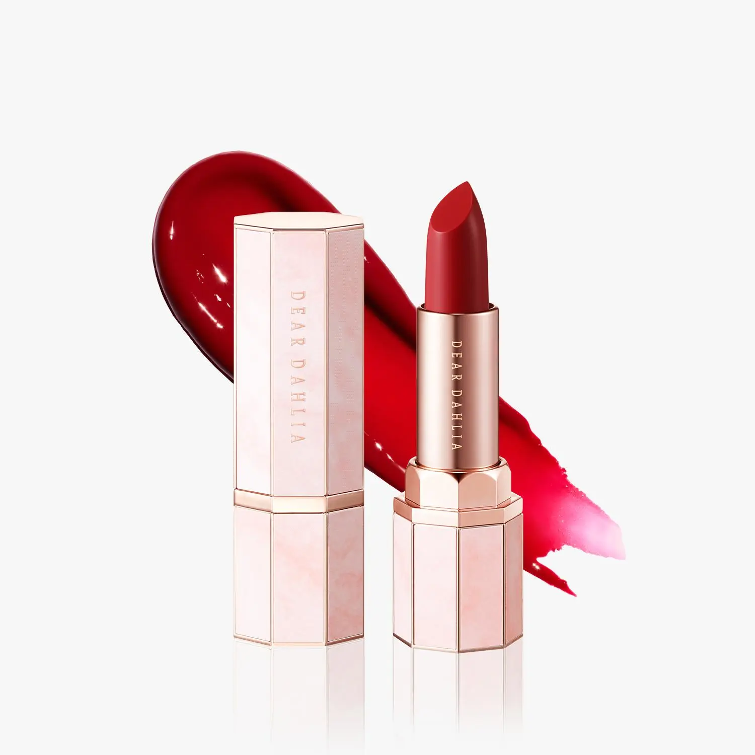 DEARDAHLIA Lip Paradise Sensual Glow Gloss, Lightweight Moisturizing Lip Care with Organic Shea Butter, Radiant Sheer Tint for Sensitive Skin, 0.11 oz, Lipgloss, Moisturize, Dewy, Glossy, Glowing Makeup, Non-Toxic, Moisturizers, Luxury, Glow Up