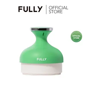 [FULLY Official Shop] Pore Cleansing Silicon Brush, Effective Pore Cleaner, Over 2000 Fine Bristle, Unclog Pores, Blackhead Brush, Sebum Remover Tool, Gentle Exfoliator, Pairs with Green Tomato Clay Mask Cleanser