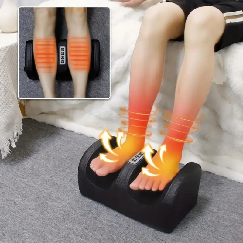Foot massager, perfect for athletes foot, muscle relaxation, rolling massage,  timable and heatable foot massager, 3