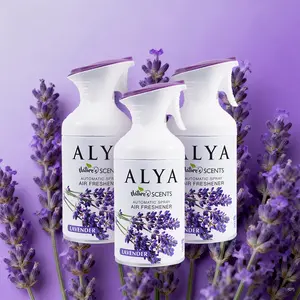 AIR FUSION ALYA Nature Bathroom Odor Control Air Freshener Spray 5 Oz 3 Pack Floral Scent Vanilla Fragrance Scented Hand-Spray Design