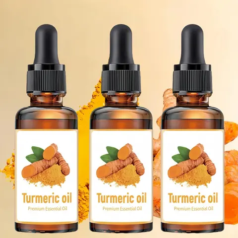 Turmeric Facial Oil, Nourishes Facial Oil, Facial and Body Care, Daily Skincare Hydrating Product for Women & Men, Skincare Moisturizing Turmeric Oil, Cosmetic, Cosmetics Oil, Moisture Skin, Nourishing Ayurvedic Oil, Premium Nourishing Oils