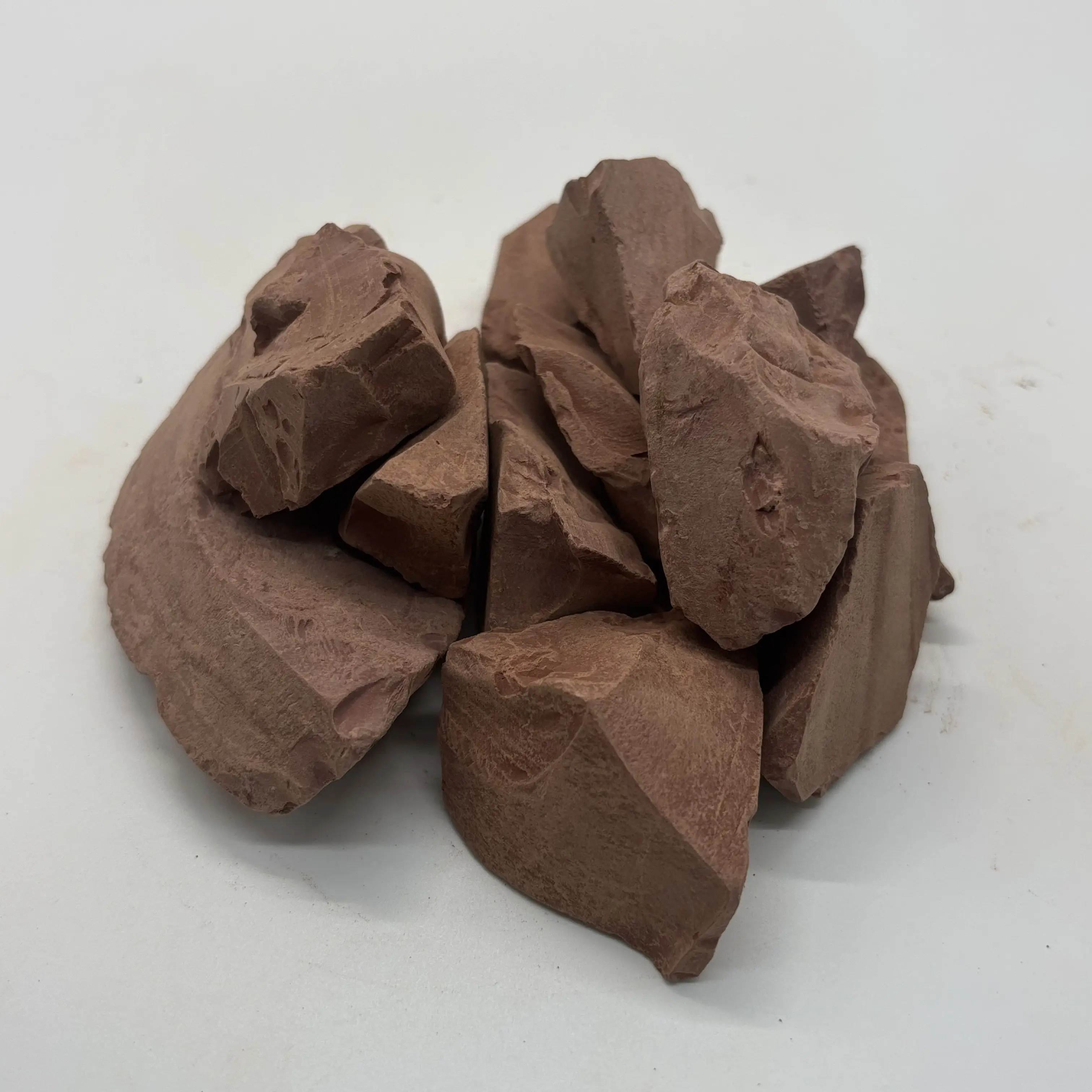 Pink Edible Cosmetic-Grade Kaolin Clay - 100% Natural No Additives, Hard Texture, Mildly Sticky When Wet, 200g(7oz) DIY Clay for Craft Projects (Garden Soil Compatible)