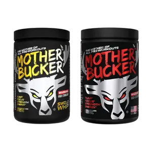 Bucked Up Mother Bucker Pre-Workout [20 Servings] - Intense Muscle Supplement with Beta-Alanine & Caffeine for Elite Athletes