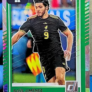 Raúl Jiménez 2025-26 Donruss Road to FIFA World Cup Silver Refractor Mexico #74