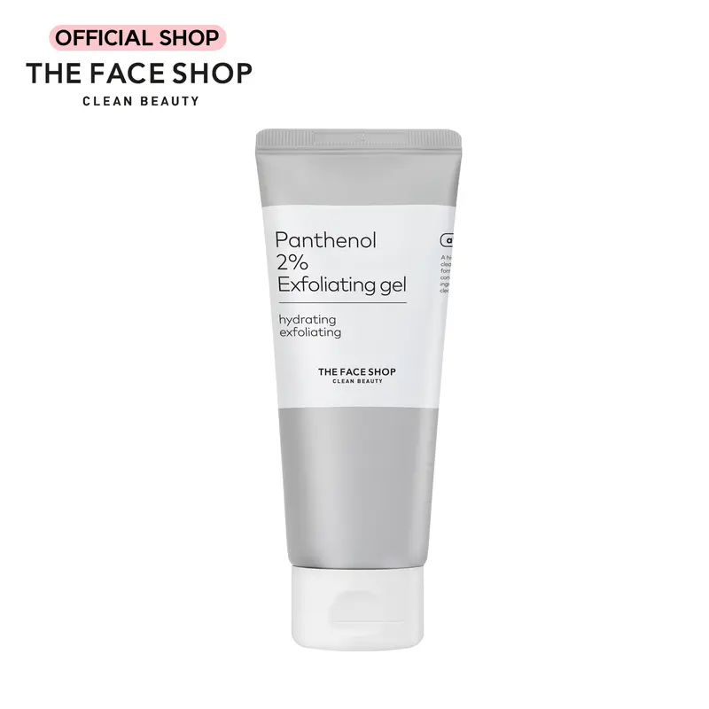 THE FACE SHOP Alltimate Panthenol 2% Peeling Gel, Hydrating Exfoliator for Sensitive Skin, Korean Skincare with Herbal Scent, 5 fl oz