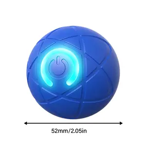 Upgraded Interactive Dog Ball, 2026 New Activated Automatic Rolling Balls for Dogs, Self Moving Vibrating Smart Jumping Bouncing and Rotating Pets Toy to Keep Them Busy