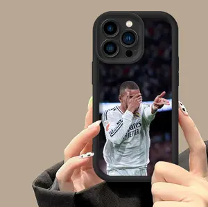 Mbappé Phone Casing For iPhone 17 16 15 14 13 12 11 X Pro Plus Max Samsung S26 S25 24 23 22 A33 A34 A35 A36 A52 A53 A54 ULTRA Soft Silicone Shockproof Anti Drop Protective Football Phone Cases Shell, Accessories, Smartphone