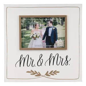 Mr & Mrs Gold Frame