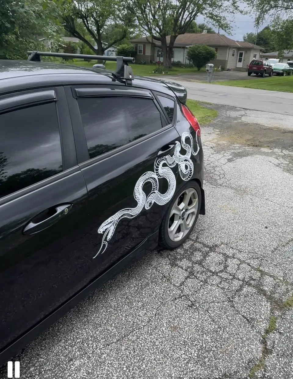 Snake, Viper, Serpent, Huge Car Decal, JDM, Cool Car Decal, Funny Decal, Artistic