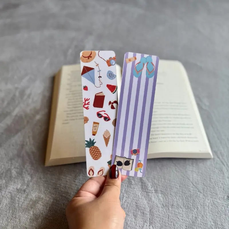 Beach Bookmark | Beach essential | Summer Vibes Bookmark | Coastal Book Accessory | Gift for Readers | Handmade Bookmark | Beach lover