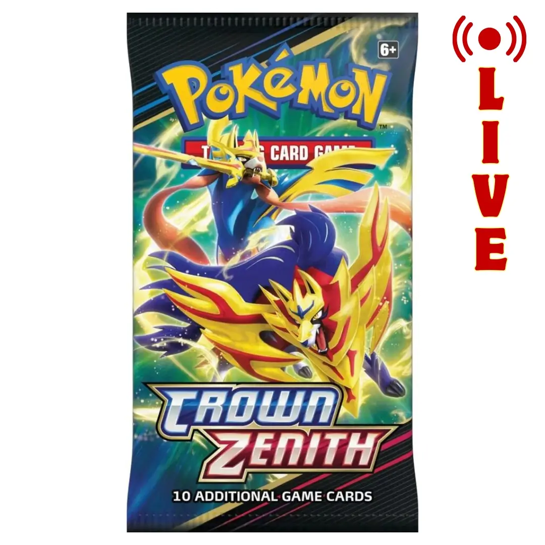 Pokémon TCG Crown Zenith Booster Pack (Released 2023)