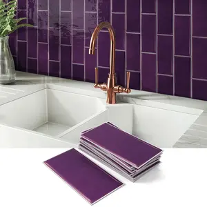 Self-Adhesive Wallpaper, Stone Pattern Design, Moisture Resistant, Kitchen & Bathroom Renovation, Room Decoration, 16/32 Sheets Pack