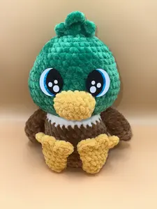 Hand Crocheted Mallard Duck