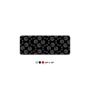 Gothic Mousepad Large with Cross Motifs for Modern Desk Setup