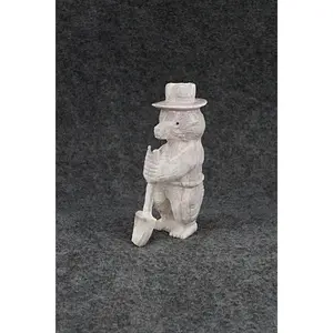 Smokey Bear Zuni Fetish Carving - Chris Peina