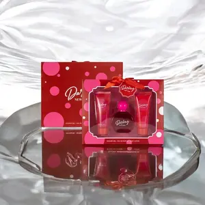 Women's 3pcs Gift Set DARLING 1.7fl.oz EDP 2.8fl.oz Shower Gel 2.8fl.oz Body Lotion