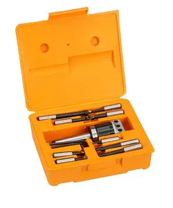 Precise R8 Shank Boring Tool Combo Set - 2 in Head Size, Micrometer Accuracy, Bore Capability